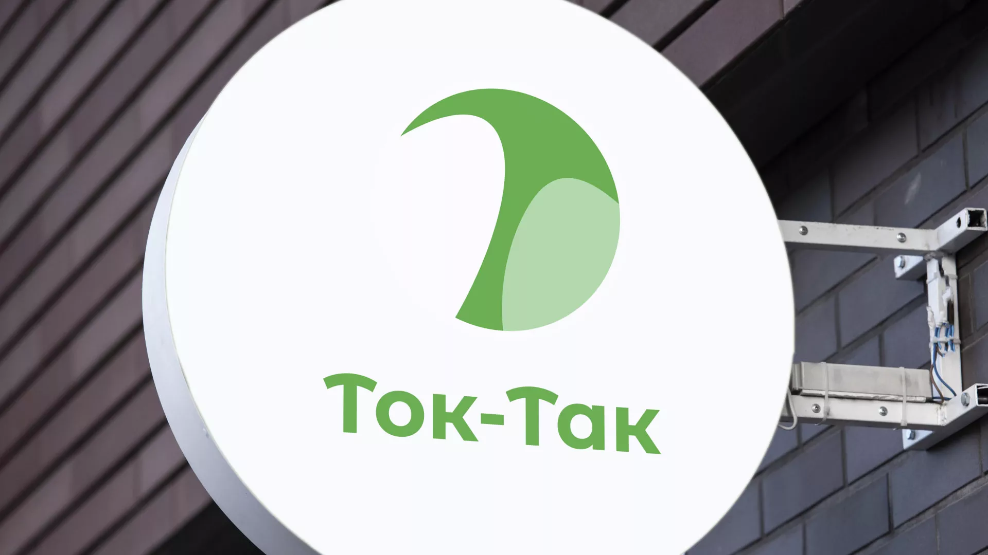 Разработка логотипа аутсорсинговой компании «Ток-Так» в Пущино
