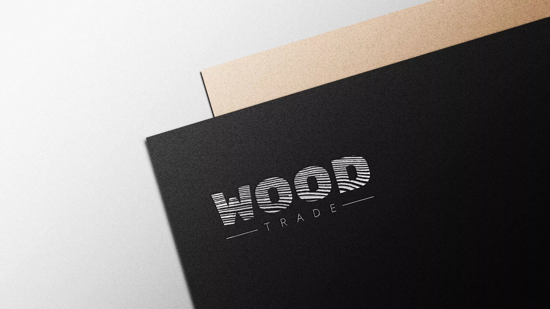 Разработка логотипа для компании «Wood Trade» в Пущино