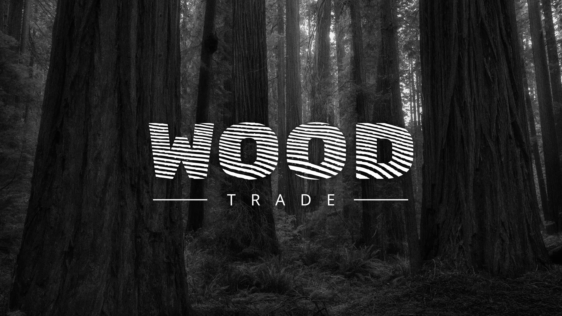 Разработка логотипа для компании «Wood Trade» в Пущино
