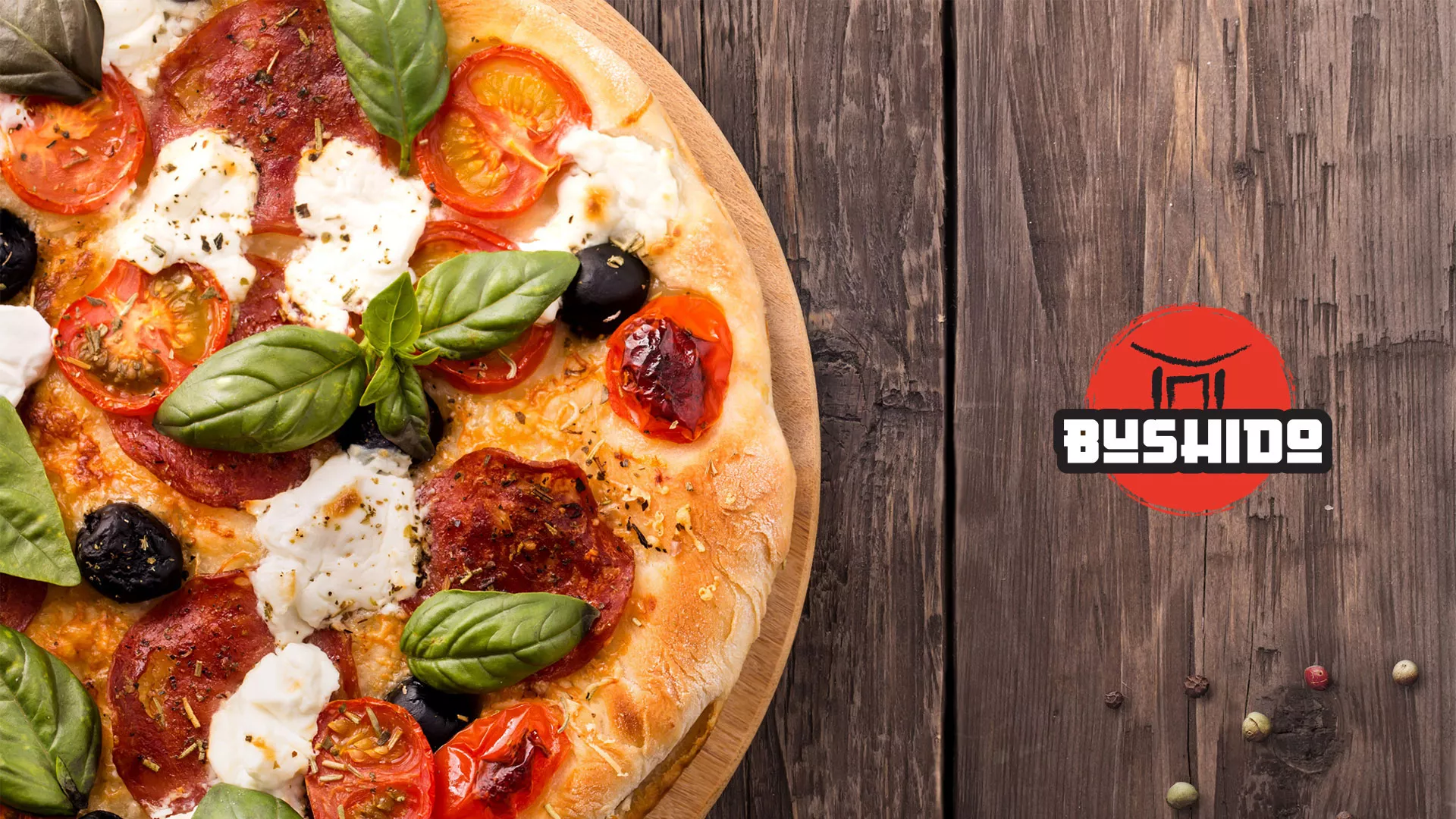 Разработка сайта для пиццерии «BUSHIDO» в Пущино