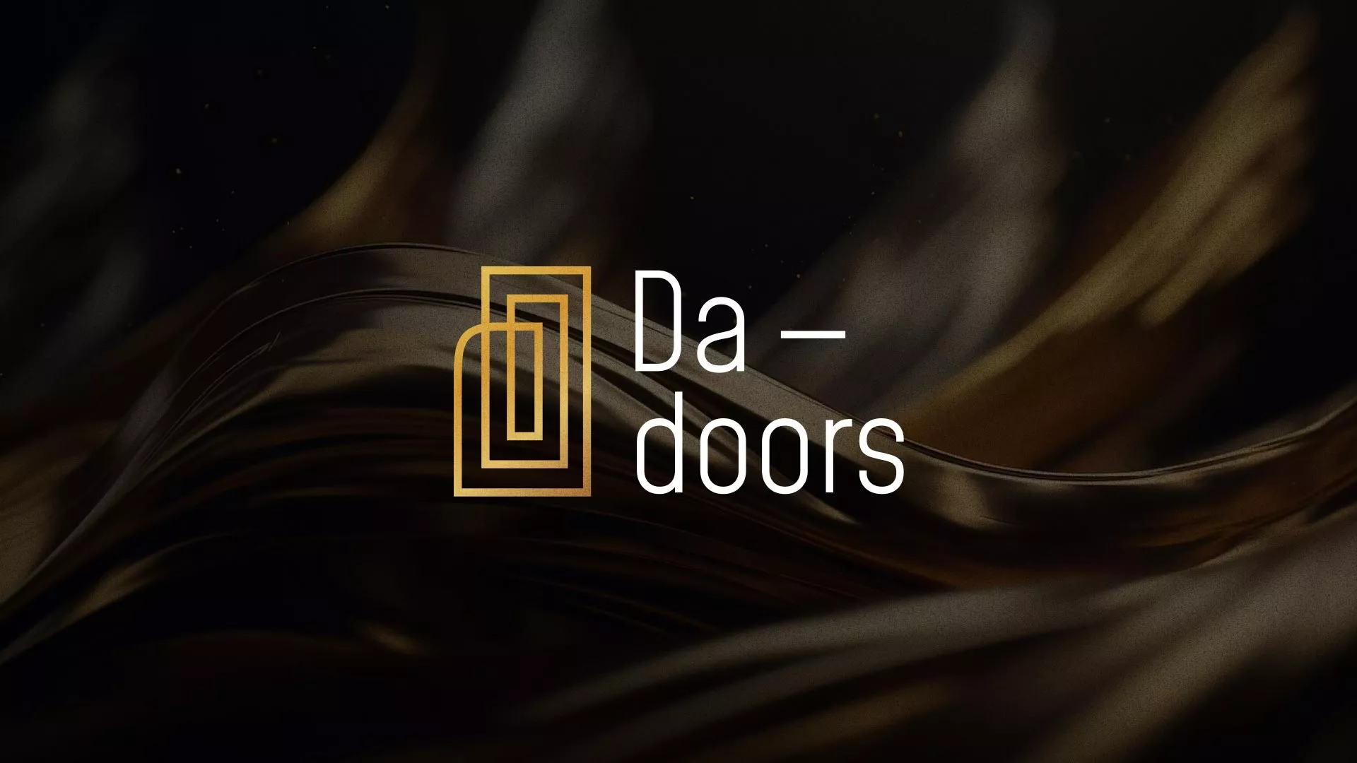 Разработка логотипа для компании «DA-DOORS» в Пущино